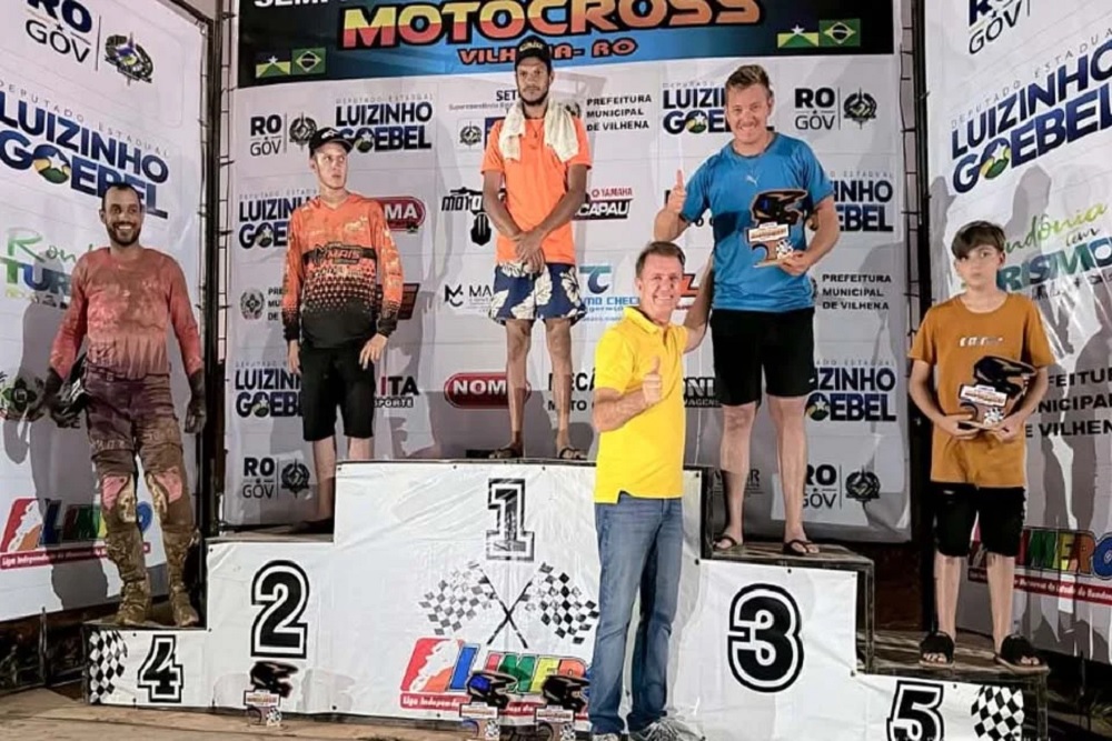 Deputado Luizinho Goebel destaca sucesso da 9ª etapa do Campeonato Estadual de Motocross 2025