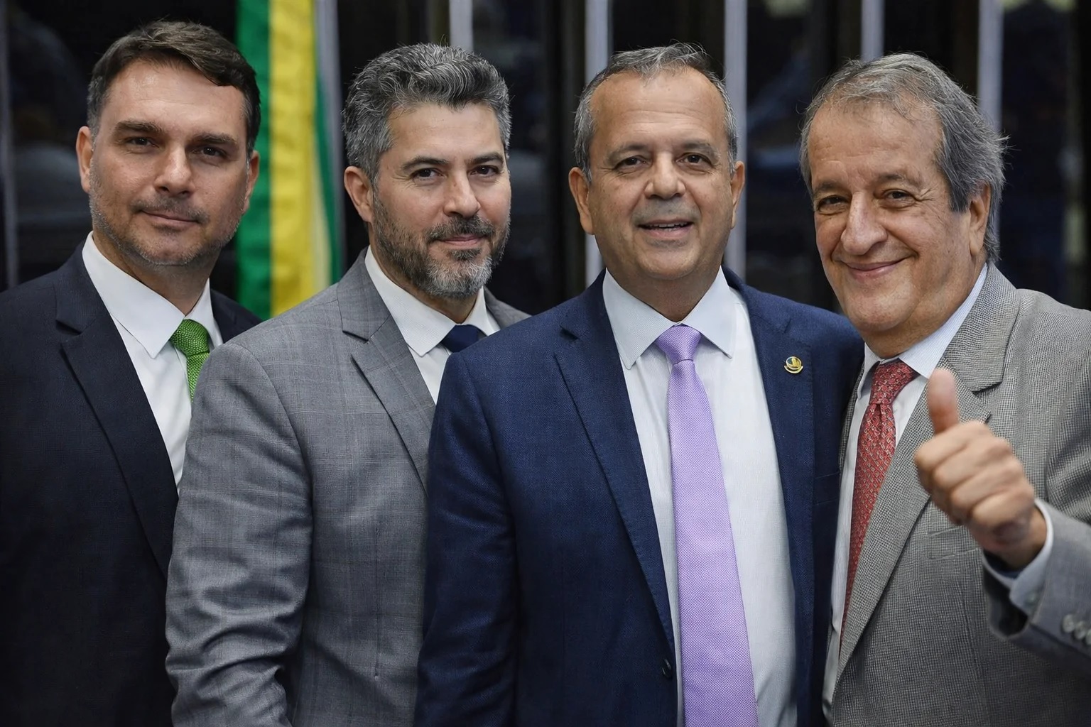 Valdemar Costa Neto e Rogério Marinho confirmam presença em ato que lança Marcos Rogério ao Governo